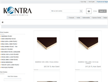Tablet Screenshot of kontrayapi.com